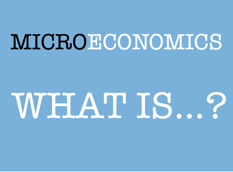 Microeconomics: What is…? | The Curious Economist